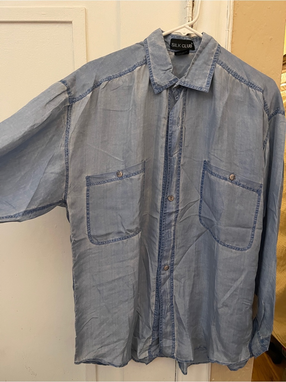 Light Blue Button-Up shirt (NWOT)
